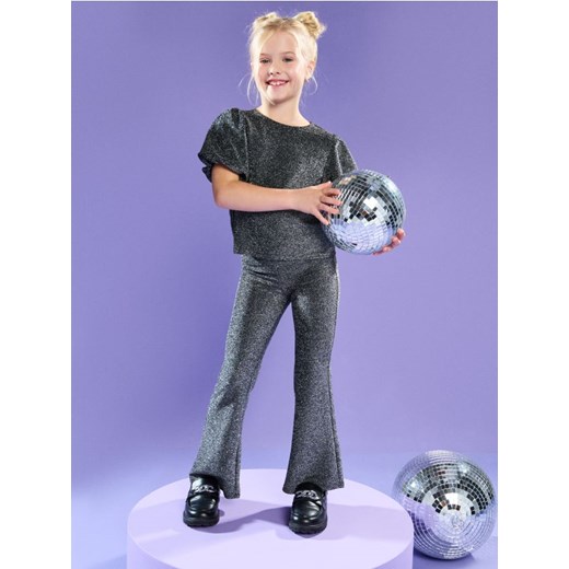 Sinsay - Komplet: bluzka i spodnie - srebrny ze sklepu Sinsay w kategorii Komplety dziewczęce - zdjęcie 187969978