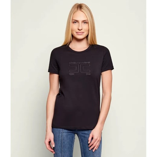 Elisabetta Franchi T-shirt | Regular Fit ze sklepu Gomez Fashion Store w kategorii Bluzki damskie - zdjęcie 187970598