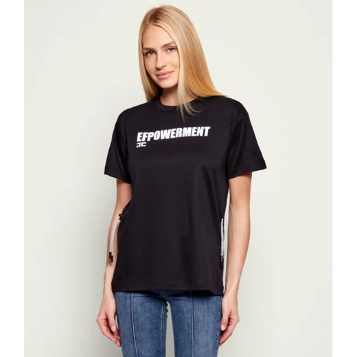 Elisabetta Franchi T-shirt | Regular Fit ze sklepu Gomez Fashion Store w kategorii Bluzki damskie - zdjęcie 187970599