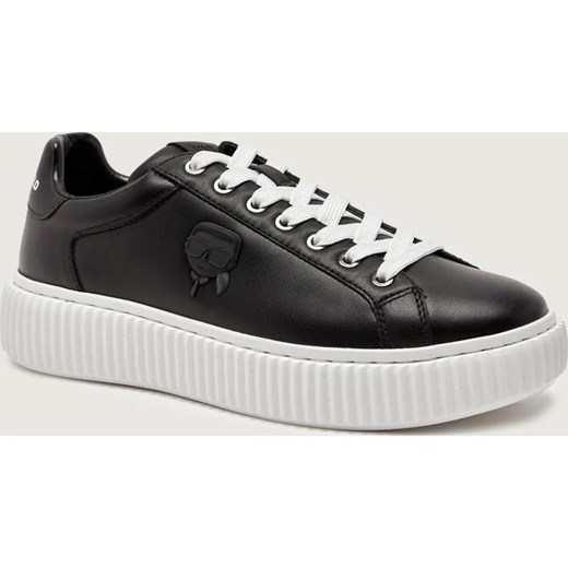 Karl Lagerfeld Skórzane sneakersy KAPRIKA NFT ze sklepu Gomez Fashion Store w kategorii Buty sportowe męskie - zdjęcie 187970657