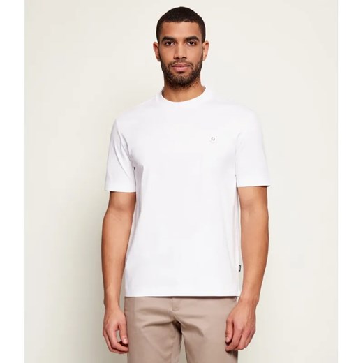 BOSS BLACK T-shirt C-Taut 01 | Regular Fit | mercerised ze sklepu Gomez Fashion Store w kategorii T-shirty męskie - zdjęcie 187970696