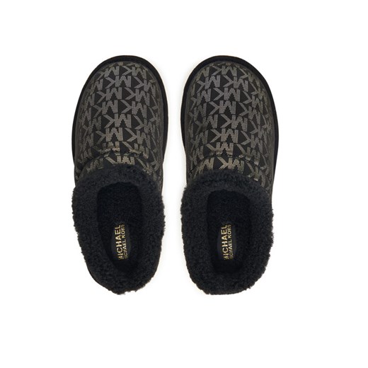 Kapcie MICHAEL Michael Kors MK03782001 Czarny ze sklepu eobuwie.pl w kategorii Kapcie dziecięce - zdjęcie 187970725
