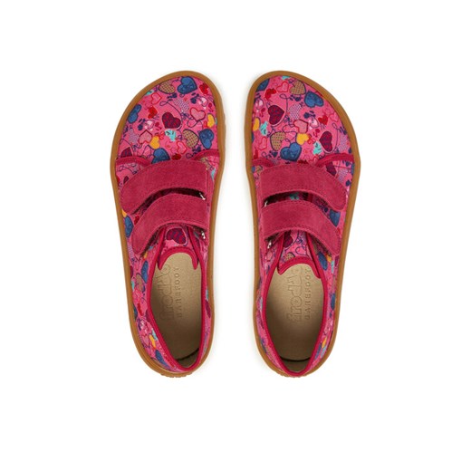 Kapcie Froddo Barefoot G1700422-6 D Różowy ze sklepu eobuwie.pl w kategorii Kapcie dziecięce - zdjęcie 187970749