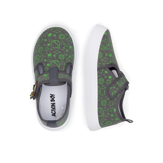 Action Boy Kapcie CF3009-1 Szary ze sklepu MODIVO w kategorii Kapcie dziecięce - zdjęcie 187971195