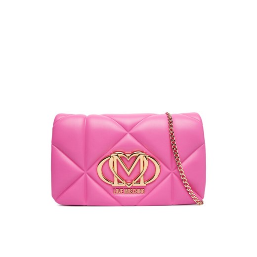 LOVE MOSCHINO Torebka JC4043PP1OLC0604 Różowy ze sklepu MODIVO w kategorii Kopertówki - zdjęcie 187971307
