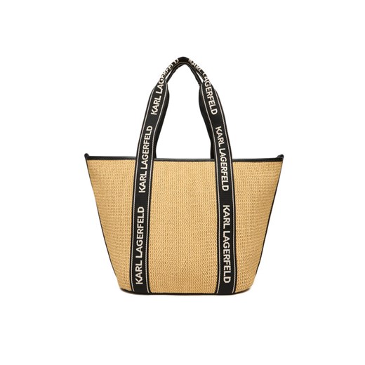 KARL LAGERFELD Torebka A1W46074 Beżowy ze sklepu MODIVO w kategorii Torby Shopper bag - zdjęcie 187971328