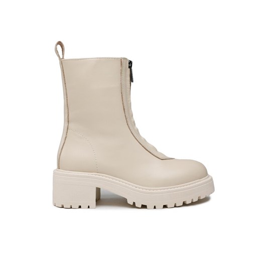 Badura Botki 7503 Beżowy ze sklepu MODIVO w kategorii Botki - zdjęcie 187971329