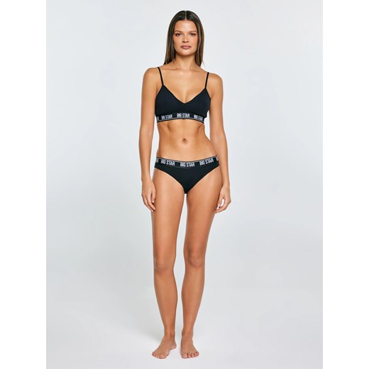 Biustonosz damski bawełniany czarny Ardelia 906 ze sklepu Big Star w kategorii Biustonosze - zdjęcie 187972185