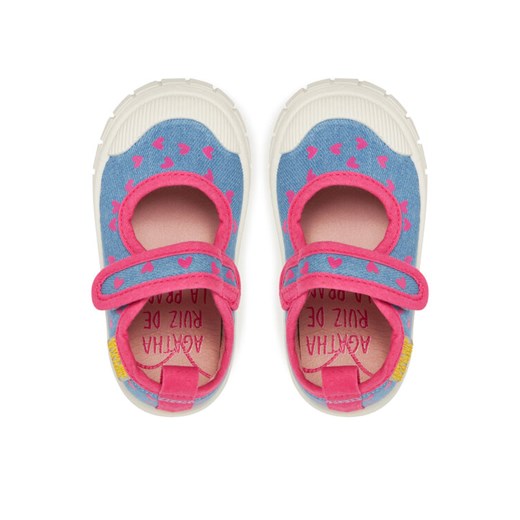 Kapcie Agatha Ruiz de la Prada 252930 Niebieski ze sklepu eobuwie.pl w kategorii Trampki dziecięce - zdjęcie 187972939