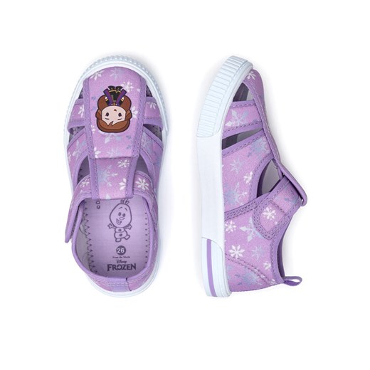 Kapcie Frozen AW24-228DFR Fioletowy ze sklepu eobuwie.pl w kategorii Kapcie dziecięce - zdjęcie 187972996