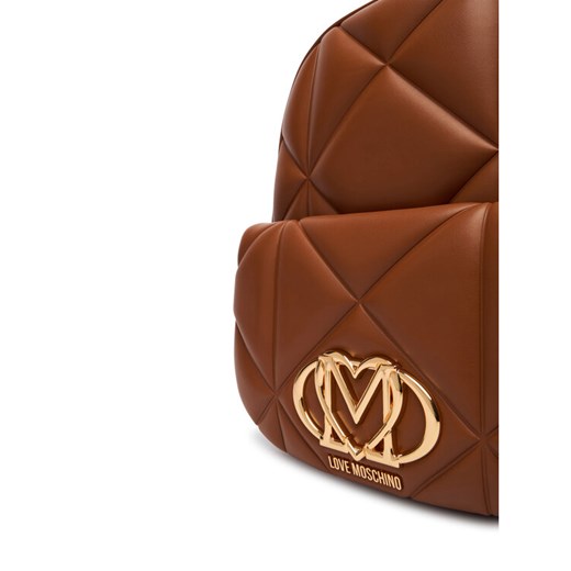 Plecak LOVE MOSCHINO JC4037PP1OLC0200 Brązowy ze sklepu eobuwie.pl w kategorii Plecaki - zdjęcie 187974336