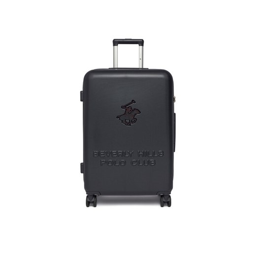 Walizka średnia Beverly Hills Polo Club CEO-BHPC-M-002-08-NAVY Granatowy ze sklepu eobuwie.pl w kategorii Walizki - zdjęcie 187975358
