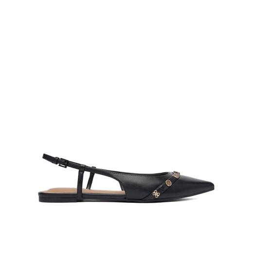 Baleriny Guess FLPDOR LEA05 Czarny ze sklepu eobuwie.pl w kategorii Balerinki - zdjęcie 187975375