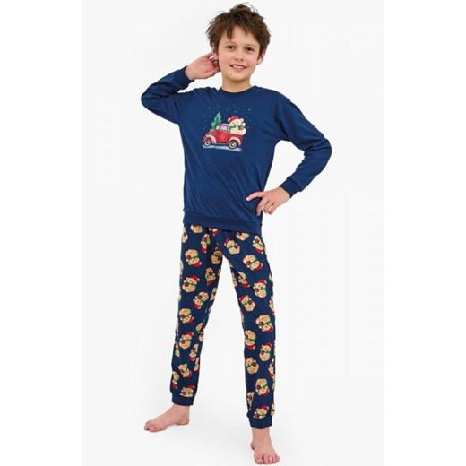 Cornette Young Boy 966/172 Teddy Christmas piżama chłopięca ze sklepu intimiti.pl w kategorii Piżamy dziecięce - zdjęcie 187977337