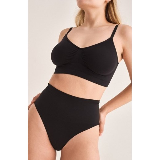 Gabriella S122 Shapewear Hi-Leg czarne figi damskie ze sklepu intimiti.pl w kategorii Majtki damskie - zdjęcie 187977368