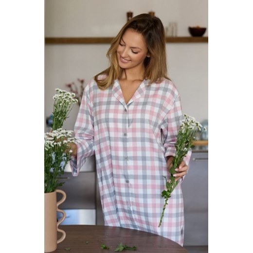 Mefemi Stella KG80 rozpinana koszula damska ze sklepu intimiti.pl w kategorii Koszule nocne - zdjęcie 187977829