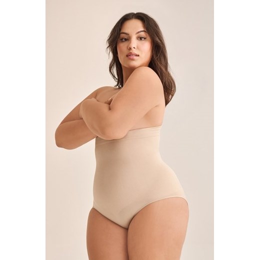 Gabriella 1400 Shapewear High Waist naturalne figi damskie ze sklepu intimiti.pl w kategorii Majtki damskie - zdjęcie 187978039