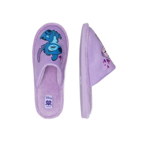 Kapcie Disney Classics AW24-301DCLS-B Fioletowy ze sklepu eobuwie.pl w kategorii Kapcie dziecięce - zdjęcie 187978498