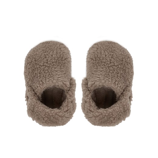 Kapcie Crocs Toddler Classic Cozzzy Slipper 210857 Beżowy ze sklepu eobuwie.pl w kategorii Kapcie dziecięce - zdjęcie 187978547