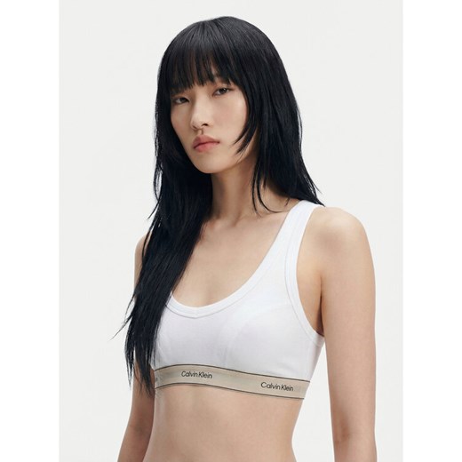 Calvin Klein Biustonosz Lightly Lined LV00QF8594 Biały ze sklepu MODIVO w kategorii Biustonosze - zdjęcie 187978819