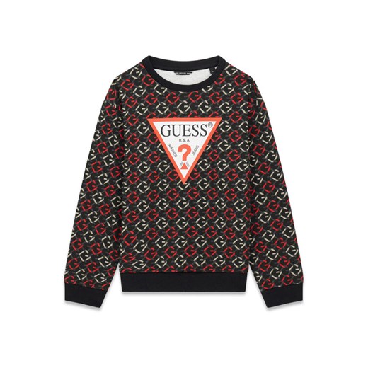 Guess Bluza L6RQ02 KA6R4 Szary Regular Fit ze sklepu MODIVO w kategorii T-shirty chłopięce - zdjęcie 187978836