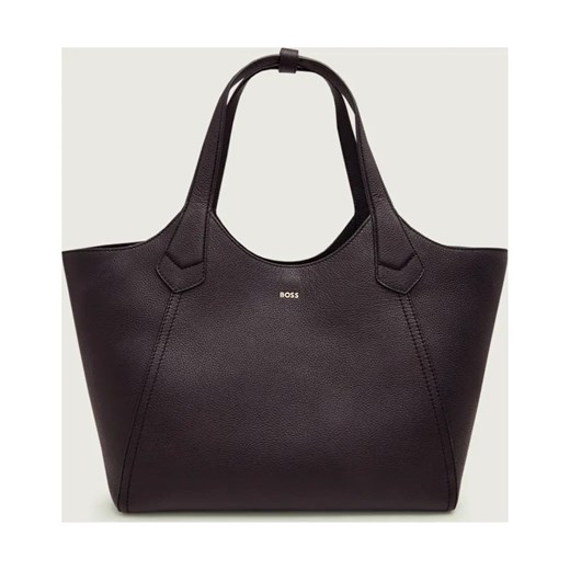 BOSS BLACK Skórzana shopperka Lenah ze sklepu Gomez Fashion Store w kategorii Torby Shopper bag - zdjęcie 187980247