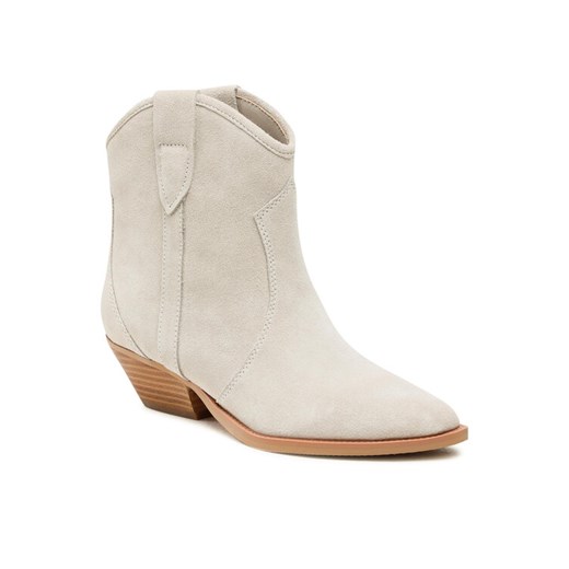 Badura Botki V365-17 Szary ze sklepu MODIVO w kategorii Botki - zdjęcie 187984807