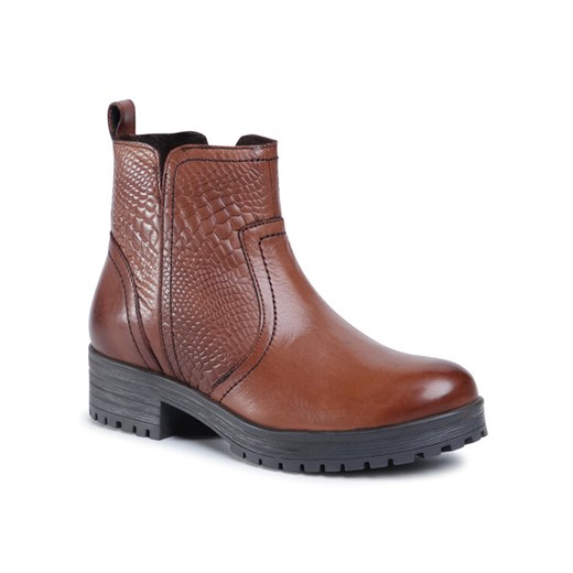 Botki Lasocki WI23-MEXICO-06 Brązowy ze sklepu eobuwie.pl w kategorii Botki - zdjęcie 187985628