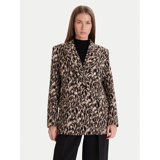 Maryley Marynarka 25IB112/36BE Beżowy Regular Fit ze sklepu MODIVO w kategorii Marynarki damskie - zdjęcie 187986356