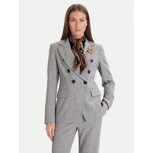 Maryley Marynarka 25IB139/M07/10GR Szary Regular Fit ze sklepu MODIVO w kategorii Marynarki damskie - zdjęcie 187986358