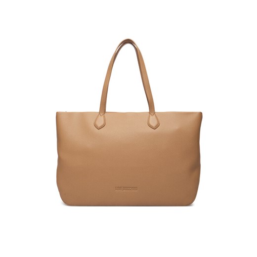 Torebka LOVE MOSCHINO JC4121PP1OLT0104 Beżowy ze sklepu eobuwie.pl w kategorii Torby Shopper bag - zdjęcie 187988689