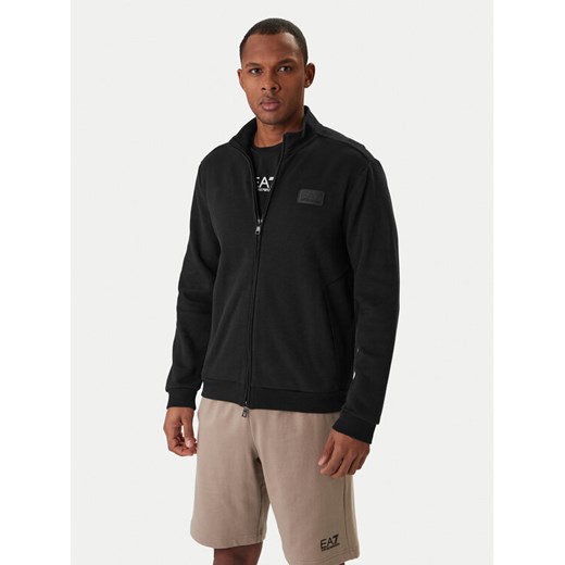 EA7 Emporio Armani Bluza 7M001362 AF22262 UC001 Czarny Regular Fit ze sklepu MODIVO w kategorii Bluzy męskie - zdjęcie 187989145