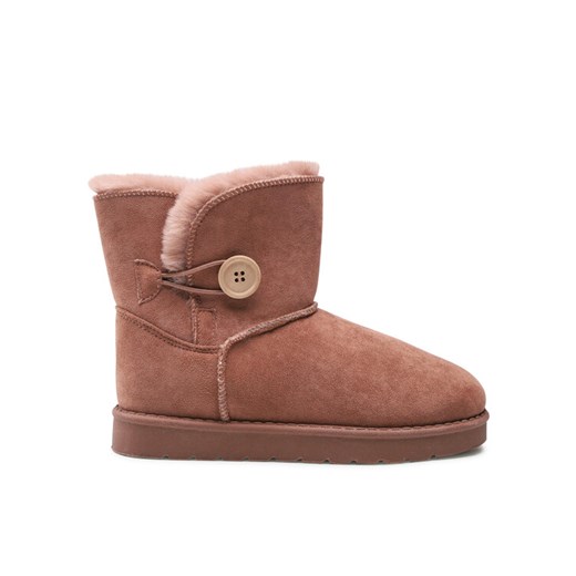 Nelli Blu Śniegowce CS123D Brązowy ze sklepu MODIVO w kategorii Buty zimowe dziecięce - zdjęcie 187989187