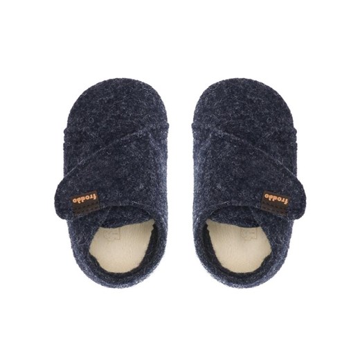 Froddo Kapcie Prewalkers Wooly G1170002 Niebieski ze sklepu MODIVO w kategorii Kapcie dziecięce - zdjęcie 187989278