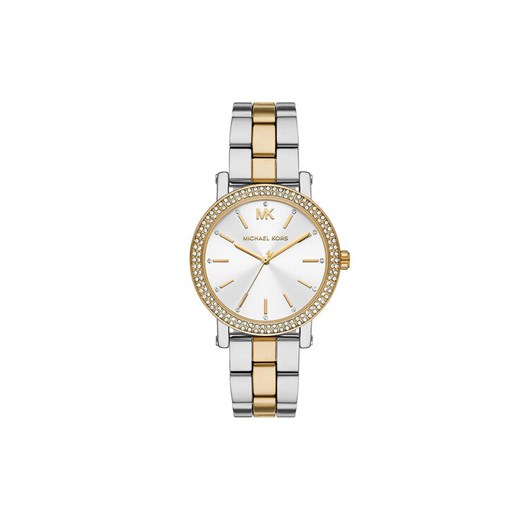 Michael Kors Zegarek Corey MK7550 Srebrny ze sklepu MODIVO w kategorii Zegarki - zdjęcie 187989308