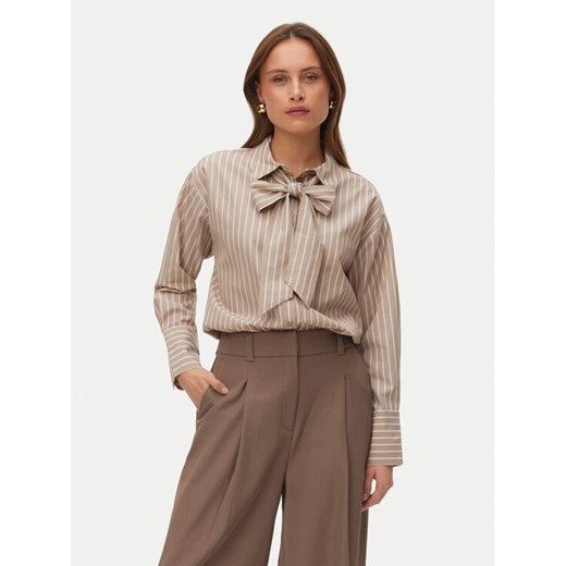 Vero Moda Koszula Islunn 10342449 Beżowy Regular Fit ze sklepu MODIVO w kategorii Koszule damskie - zdjęcie 187989325