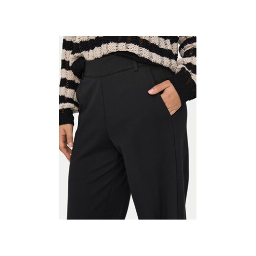 ONLY Spodnie materiałowe Poptrash 15341829 Czarny Straight Fit L MODIVO