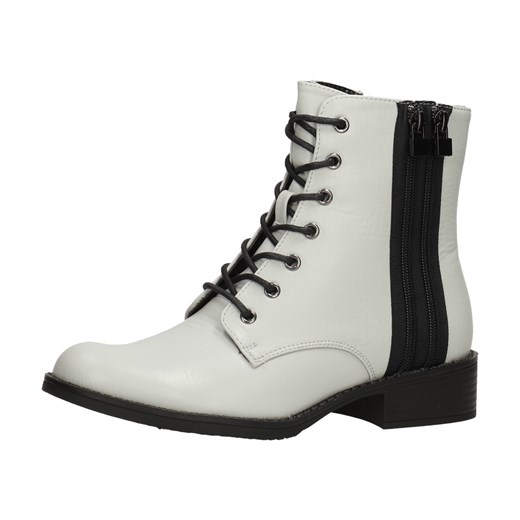 Szare botki damskie M.Daszyński Am48-88 Wt ze sklepu suzana.pl w kategorii Botki - zdjęcie 187990556