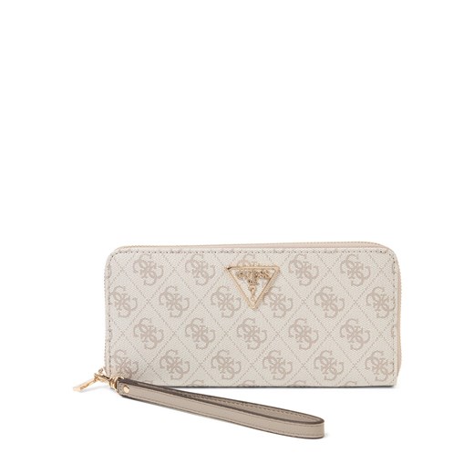 GUESS Portfel damski - Laurel II Kobiety Sztuczna skóra écru wzorzysty ze sklepu vangraaf w kategorii Portfele damskie - zdjęcie 187990886