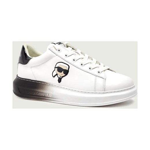 Karl Lagerfeld Skórzane sneakersy KAPRI Ombre NFT Lo Lace ze sklepu Gomez Fashion Store w kategorii Buty sportowe męskie - zdjęcie 187990977