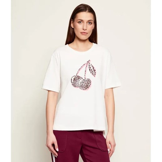 Marc Cain T-shirt | Regular Fit ze sklepu Gomez Fashion Store w kategorii Bluzki damskie - zdjęcie 187991057