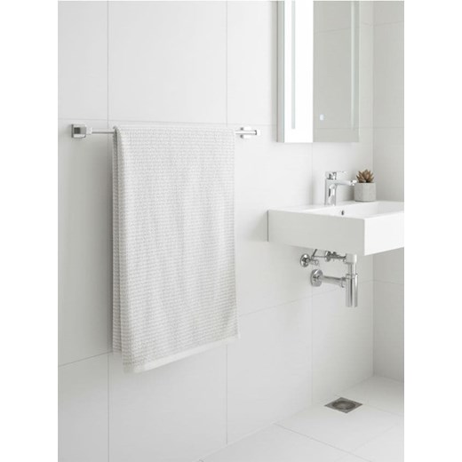 Sinsay - Bawełniany jednolity ręcznik - biały ze sklepu Sinsay w kategorii Ręczniki - zdjęcie 187992195