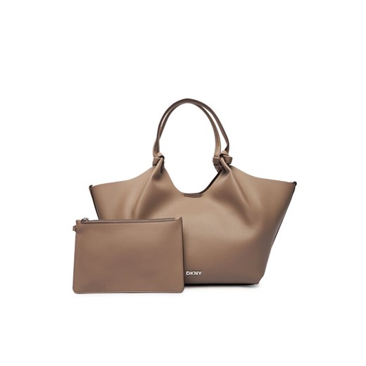 Torebka DKNY R42BAE49 Beżowy ze sklepu eobuwie.pl w kategorii Torebki damskie - zdjęcie 187992245
