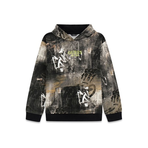 Guess Bluza L6RQ00 KA6R4 Szary Regular Fit ze sklepu MODIVO w kategorii T-shirty chłopięce - zdjęcie 187992618