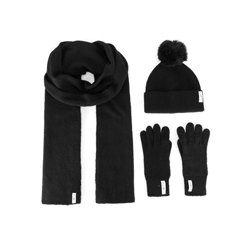 Zestaw czapka, szalik i rękawiczki Beverly Hills Polo Club BHPC-WC-002-AW24 NOSIZE eobuwie.pl