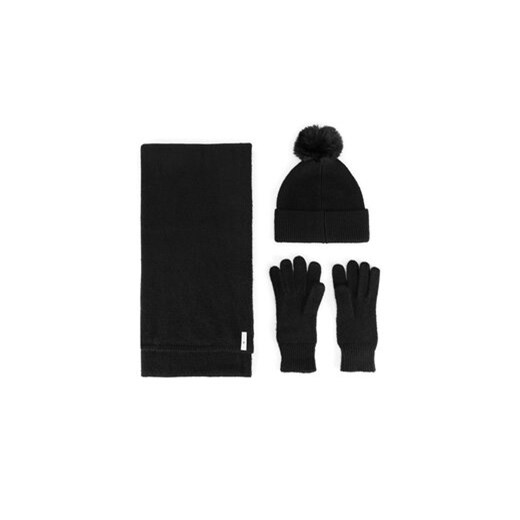 Zestaw czapka, szalik i rękawiczki Beverly Hills Polo Club BHPC-WC-002-AW24 NOSIZE eobuwie.pl