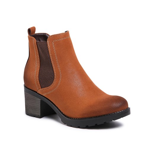 Botki Jenny Fairy WS2265-05 Brązowy ze sklepu eobuwie.pl w kategorii Botki - zdjęcie 187995758