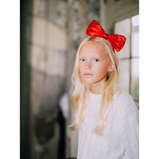 Reserved - Sweter z perełkami - złamana biel ze sklepu Reserved w kategorii Swetry dziewczęce - zdjęcie 188001199