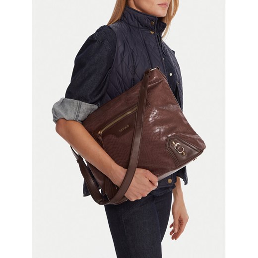 Torebka Lasocki C-LSK-X-007-08 Brązowy ze sklepu eobuwie.pl w kategorii Torebki damskie - zdjęcie 188002026