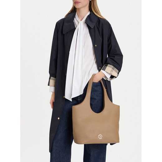 Torebka Beverly Hills Polo Club C-BHPC-L-020-08 Beżowy ze sklepu eobuwie.pl w kategorii Torebki damskie - zdjęcie 188002116